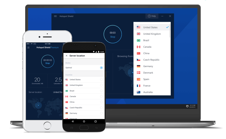 Hotspot Shield VPN - Fake IP miễn phí, an toàn