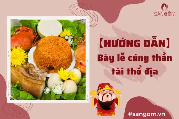 [HƯỚNG DẪN] bày lễ vật cúng thỉnh thần tài thổ địa nhanh, chuẩn