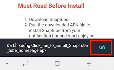 Hướng dẫn chi tiết cách cài đặt và sử dụng phần mềm Snaptube