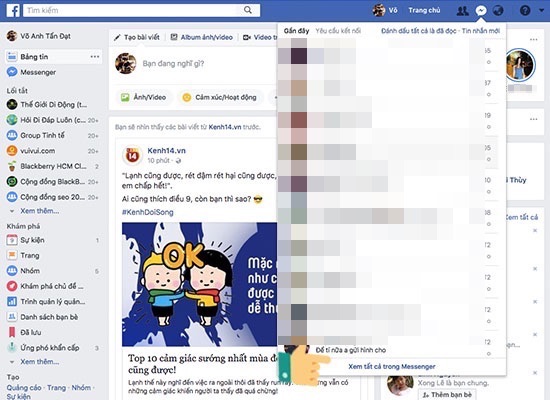 cách khôi phục tin nhắn đã xóa trên Facebook 3