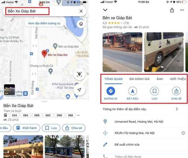 Hướng dẫn sử dụng tất tần tật các tính năng có trên Google Maps 2