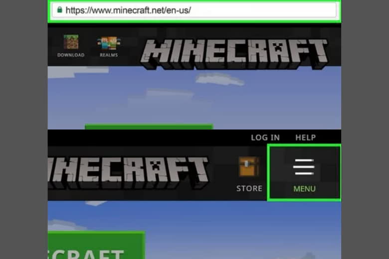 Cách tải Minecraft