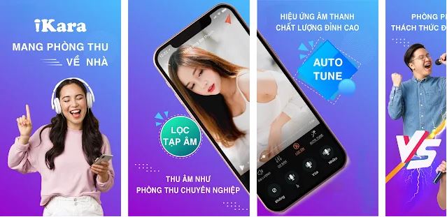 ung dung hat karaoke tren dien thoai ikara
