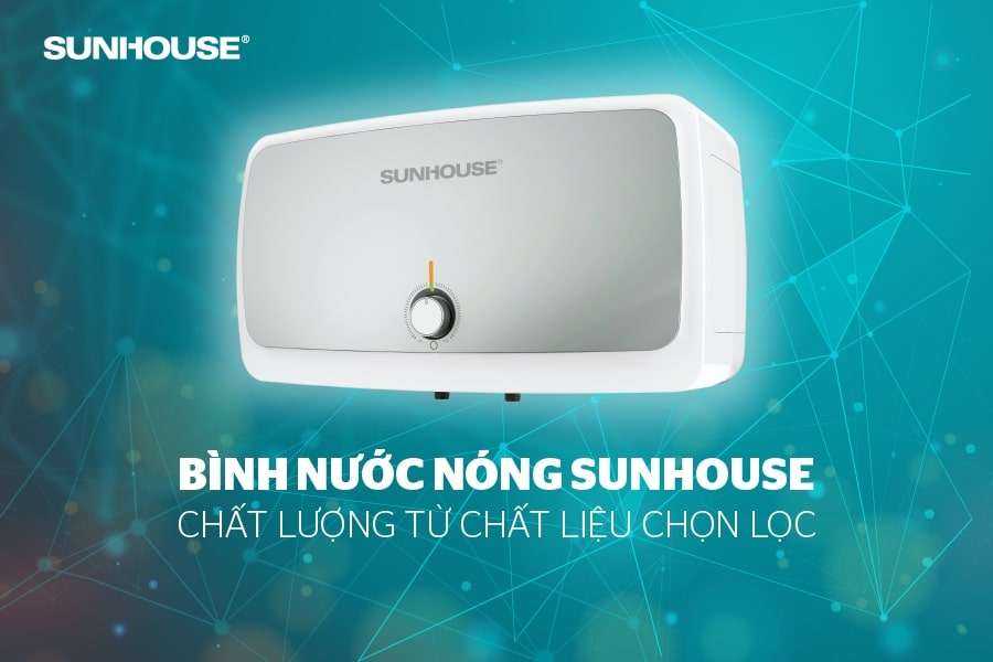 Bình nóng lạnh SUNHOUSE - Giải pháp tắm nước nóng vào mùa đông