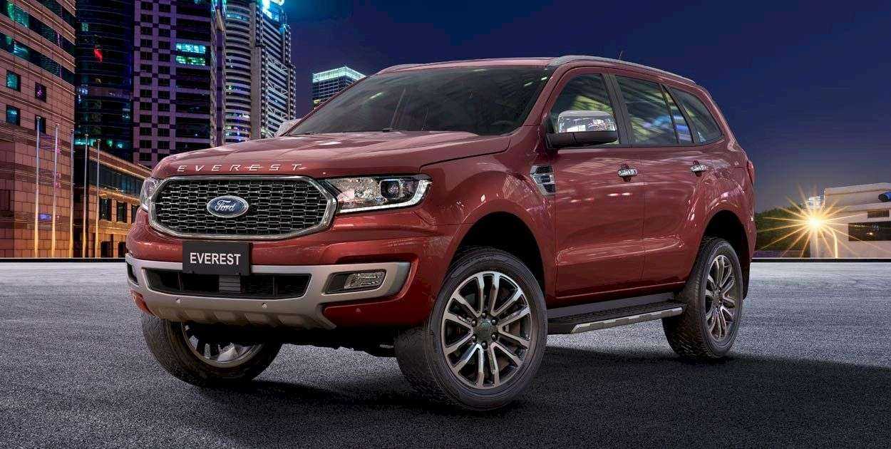 Ford Everest 2021 các phiên bản, thông số, giá bán, cập nhật mới nhất