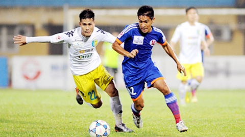 Ðội Hà Nội T&T giành lại ngôi đầu bảng V-League 2014