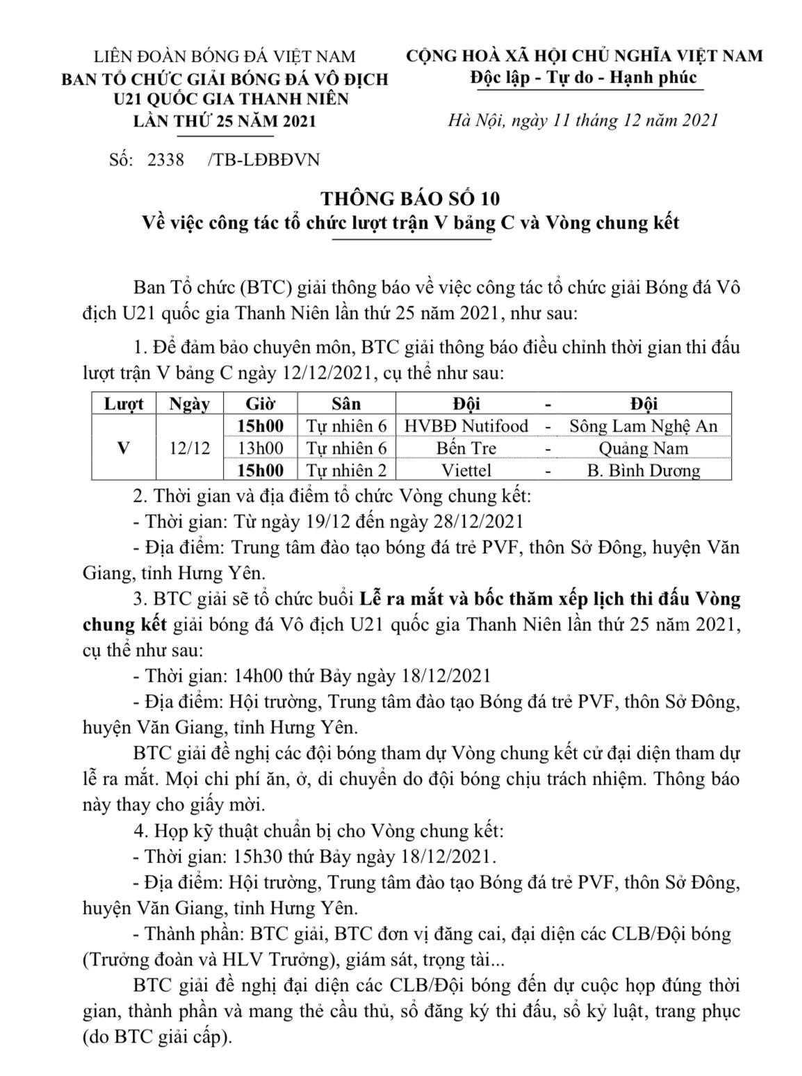 Giải U.21 quốc gia: Trực tiếp nhiều trận quyết định vé vào vòng chung kết chiều nay - ảnh 10