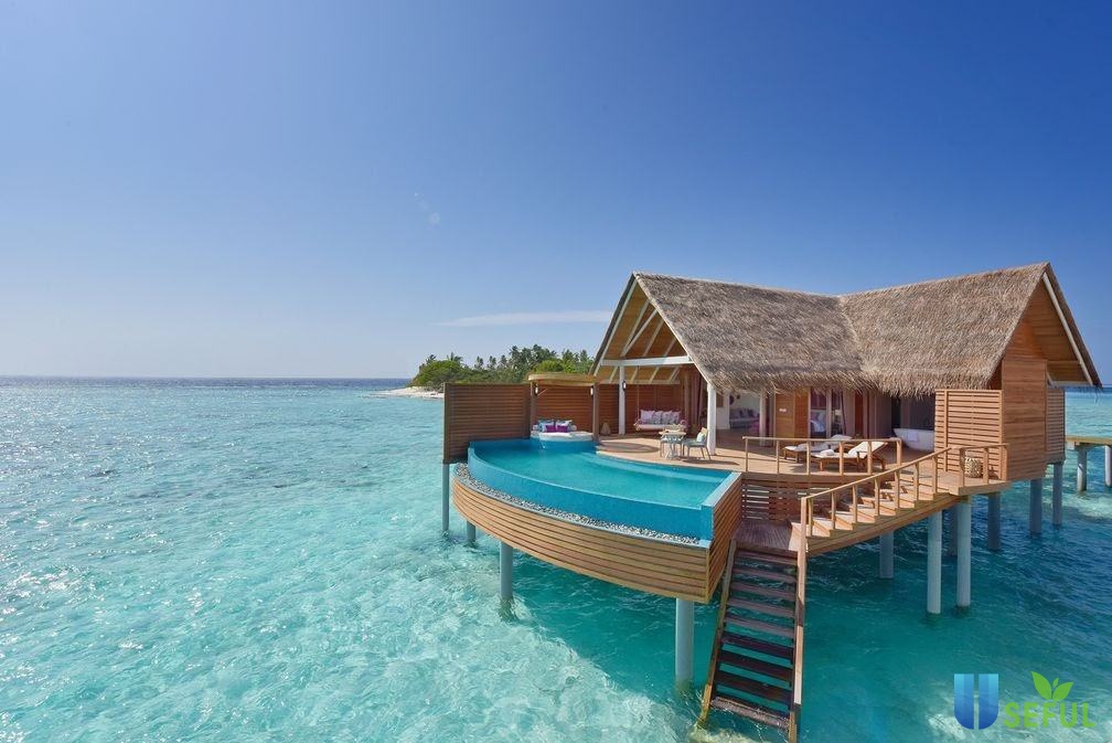 Water Villa là resort đẳng cấp bậc nhất ở Maldives