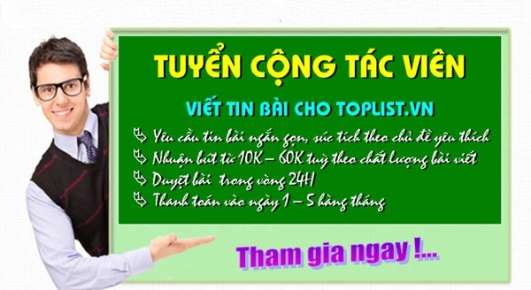 Cộng tác viên viết bài 