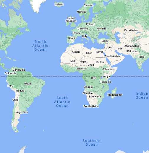 Bản đồ vệ tinh - Google My Maps