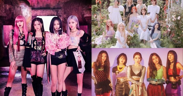 Quá trình biến đổi BXH giá trị thương hiệu girlgroup Kpop trong 3 năm qua: TWICE, Red Velvet, BLACKPINK so kè sát nút về số lần giữ ngôi hậu