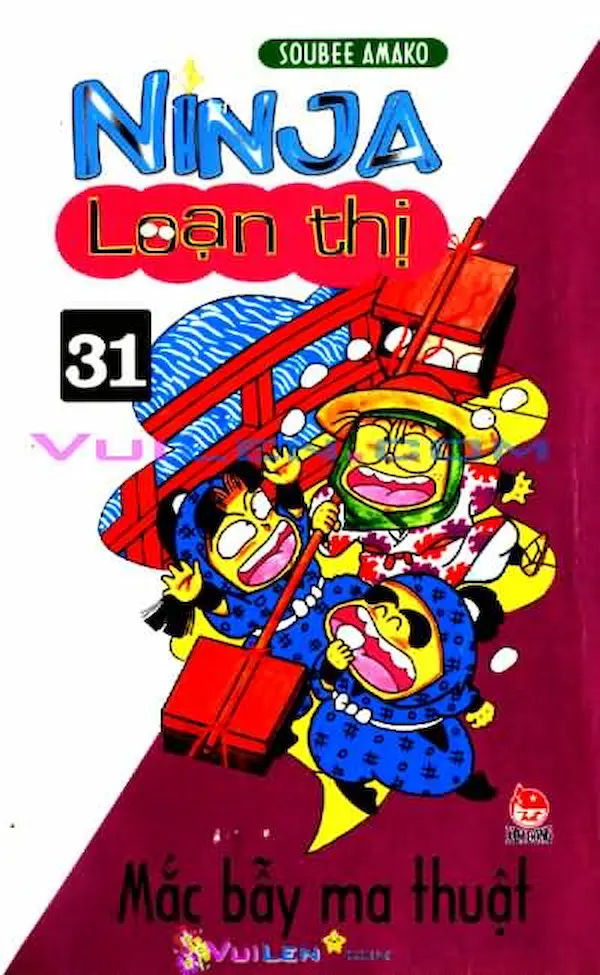 Ninja Loạn Thị Tập 31 - Mắc bẫy ma thuật - Thư Viện PDF