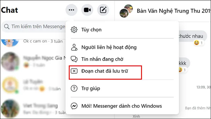 Cách khôi phục toàn bộ tin nhắn trên Facebook đã bị xóa chỉ cần nhấn đúng 1 phím này. Các anh/ chị đừng hòng "qua mặt" nửa kia heng