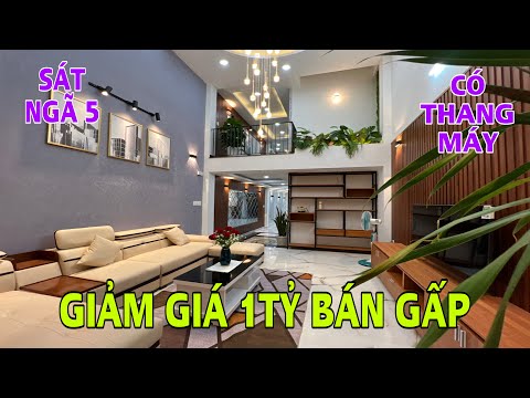 Bán nhà Gò Vấp | Nhà phố Hiện Đại có Thang Máy CHỦ KẸT HẠ GIÁ 1TỶ bán gấp Quang Trung P10 sát ngã 5