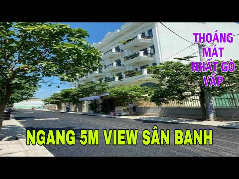 Bán nhà Gò Vấp | Chỉ còn 2 căn NGANG 5M x 13M 5PN View Sân Banh đẹp và thoáng mát - Xem ngay giá tốt