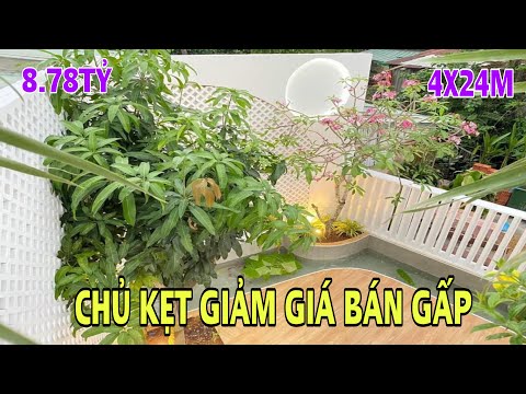 Bán nhà Gò Vấp | Nhà đẹp 3 lầu 4m x 24m CHỦ KẸT CỨNG NGẮC HẠ GIÁ 600 TRIỆU bán gấp tặng nội thất