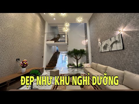 Bán nhà Gò Vấp | Căn nhà quá đẹp 3.5 lầu Thang Máy Không gian bên trong toàn Cây Xanh và ánh sáng