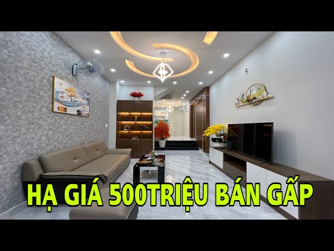 Bán nhà Gò Vấp | Nhà đẹp hẻm thông Ngay Trường Học Hạ Giá 500 Triệu bán gấp để lại nội thất 5.X Tỷ