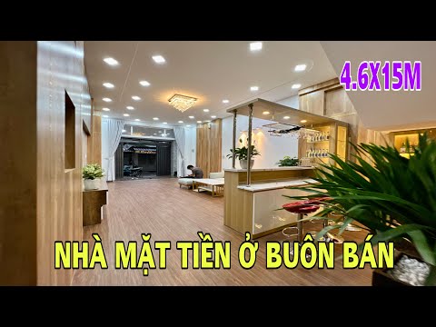 Bán nhà Gò Vấp | Nhà Mặt Tiền 4.6m x 15m 3 lầu tiện Ở Kinh Doanh buôn bán ai có nhu cầu xem ngay nhé