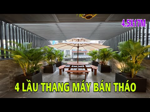 Bán nhà Gò Vấp | Cặp đôi 4.5m x 17m mặt tiền buôn bán 4 lầu Thang Máy chủ kẹt bán gấp