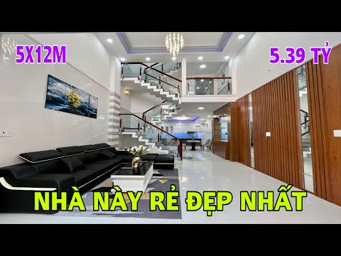  Bán nhà Gò Vấp | Nhà đẹp 3PN Ngang 5m x 12M chủ kẹt tiền giảm giá mạnh bán gấp chỉ 5.39 tỷ