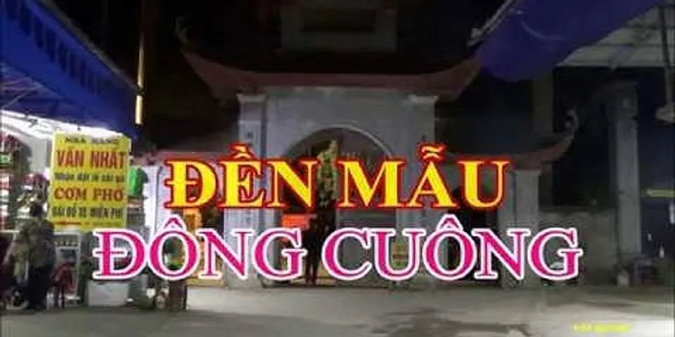 Văn khấn đền Mẫu Đông Cuông (Yên Bái)