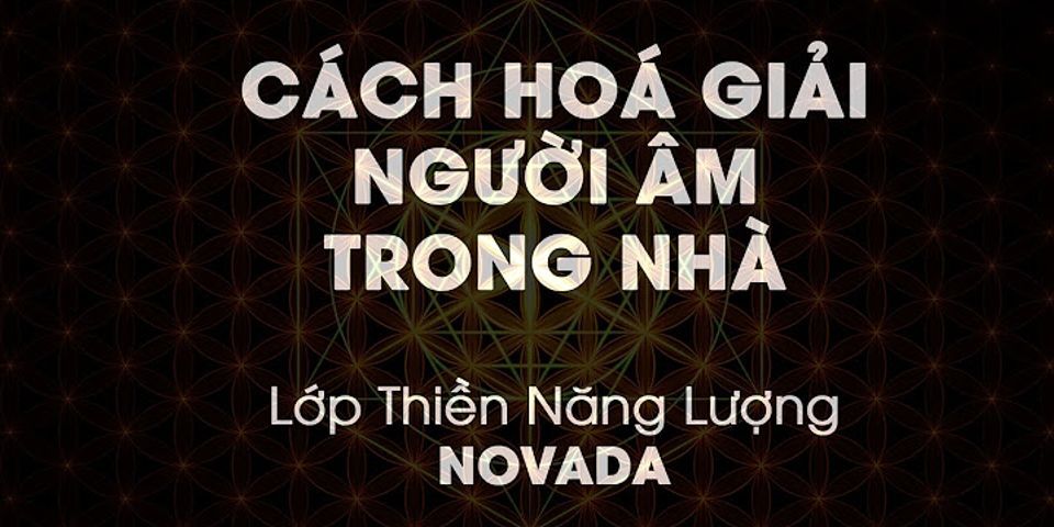 Cách cung người âm trong nhà