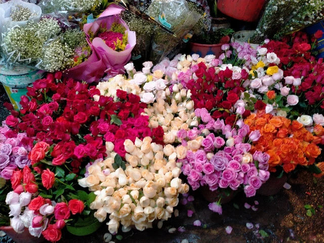 địa chỉ bán hoa Tết ở Sài Gòn