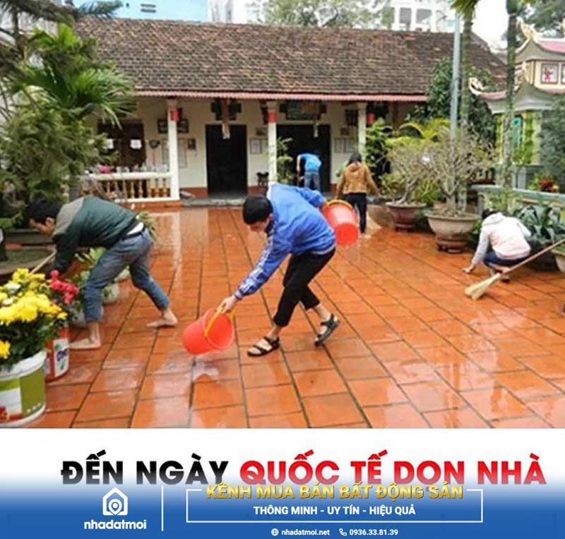 Ảnh chế Tết - ngày quốc tế dọn nhà 