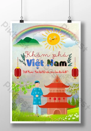 Nền văn hóa đậm đà bản sắc dân tộc Việt Nam hình ảnh PSD