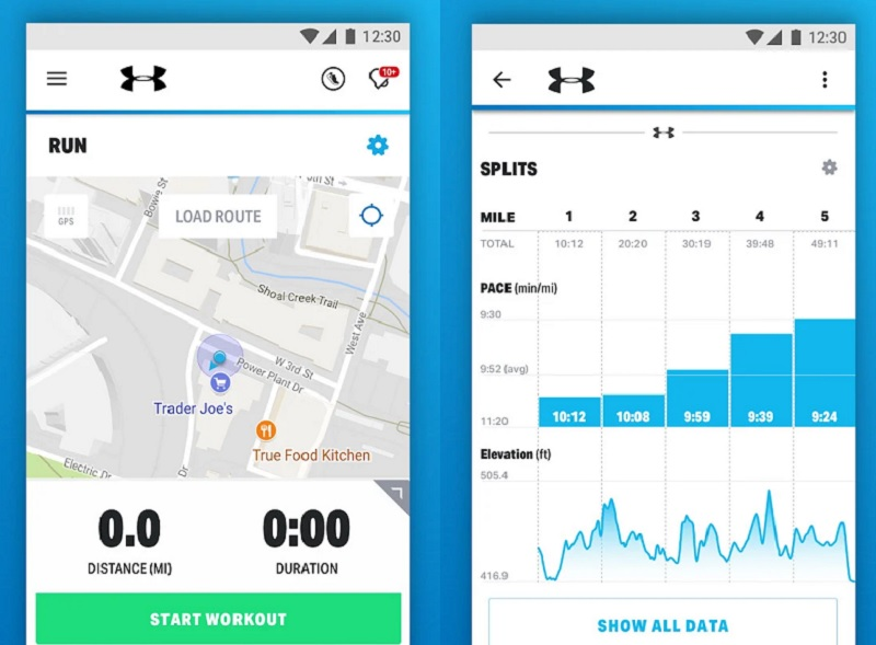 Map My Run – Đồng hành cùng bạn suốt hành trình tập luyện