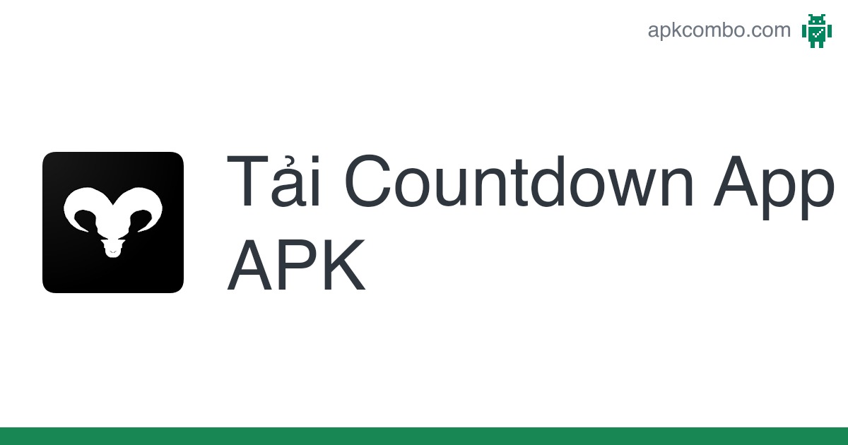 Countdown App APK (Android App) - Tải miễn phí