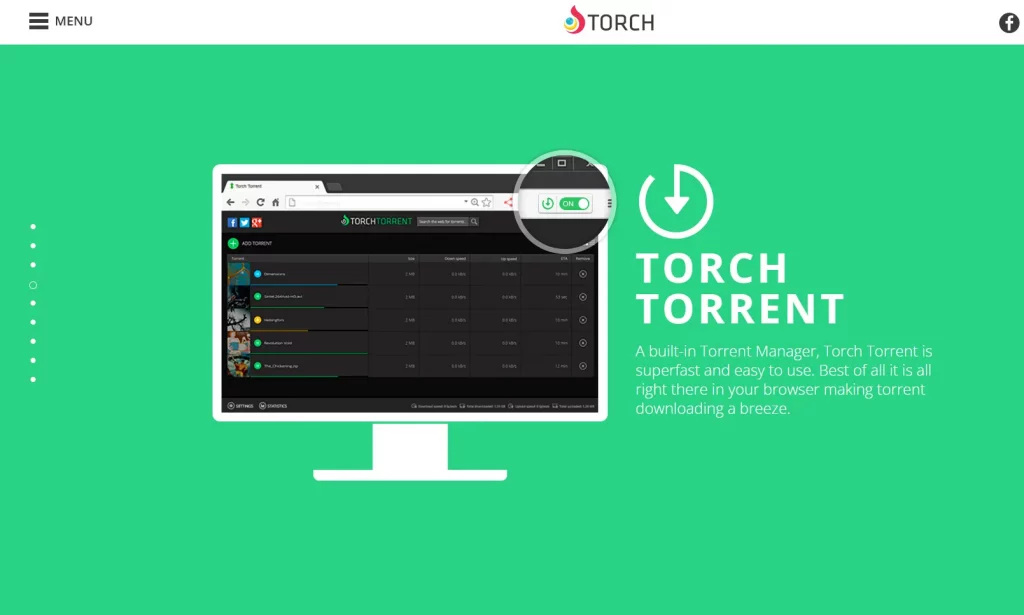 Trình duyệt web Torch Browser