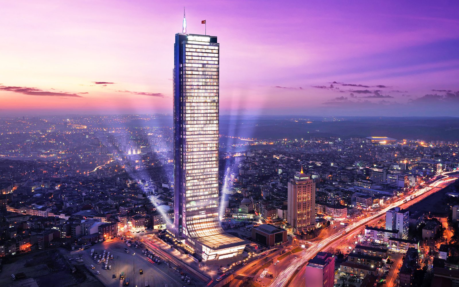 Istanbul Sapphire tòa nhà cao nhất Thổ Nhĩ Kỳ