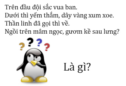 những câu đố thả thính