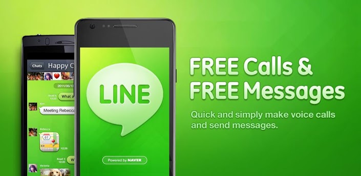 LINE - gọi điện và nhắn tin miễn phí không giới hạn qua 3G/Wifi
