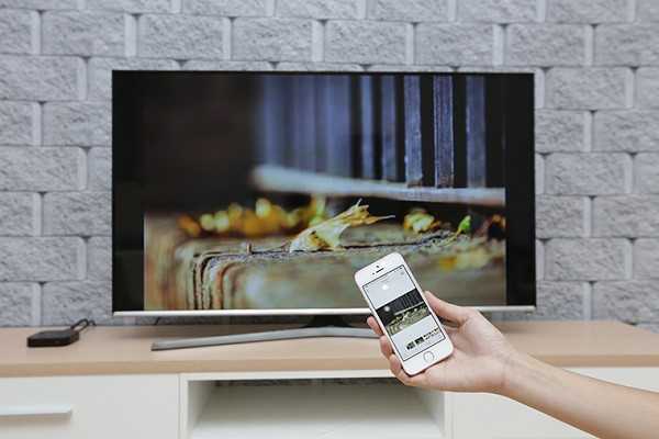 Cách kết nối điện thoại iPhone với tivi Samsung