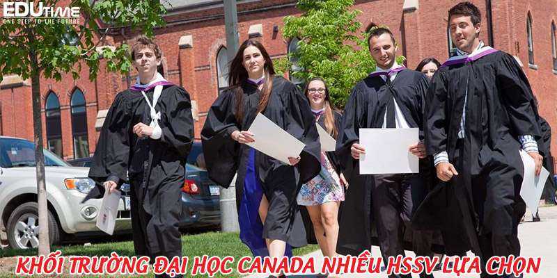 khối trường cao đẳng, đại học khi du học canada 2021-2022 được nhiều hssv lựa chọn