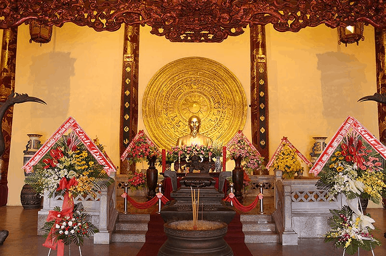Khu thờ chủ tịch Hồ Chí Minh tại văn miếu Trấn Biên