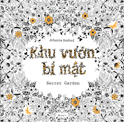 Sách Khai Tâm - Khu Vườn Bí Mật (Coloring Book) - Johanna Basford