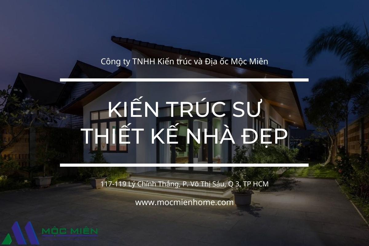 kiến trúc sư thiết kế nhà đẹp