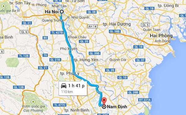 Đi bằng như thế nào & bằng phương tiện gì tới Nam Định? Hướng dẫn đường đi du lịch Nam Định từ Hà Nội