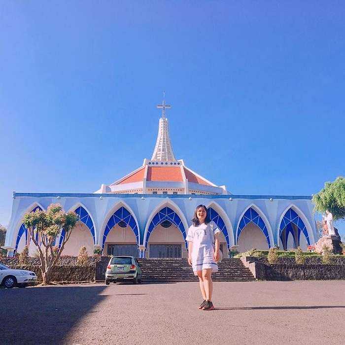 kinh nghiệm du lịch Bảo Lộc - nhà thờ Bảo Lộc