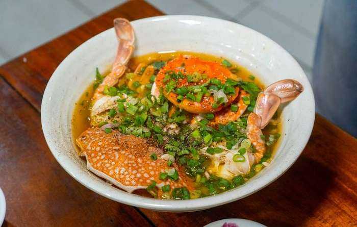 Kinh nghiệm du lịch Kiên Giang - bánh canh ghẹ chả