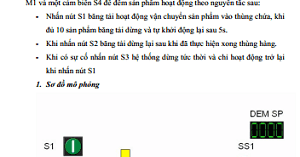 BÀI TẬP - Lập trình PLC S7 - 300 (Nguyễn Xuân Công)