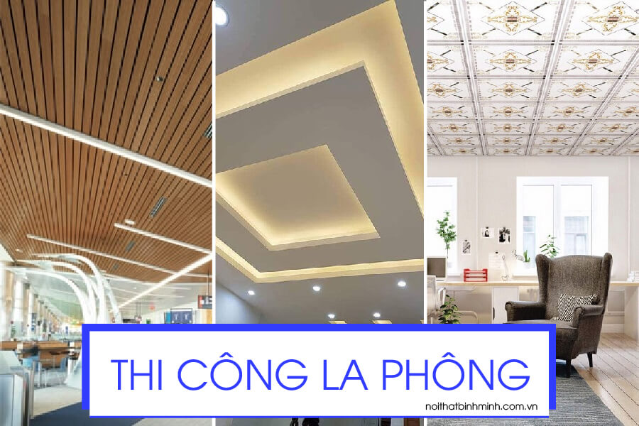 +11 mẫu la phông đẹp | Thi công la phông chất lượng, giá rẻ