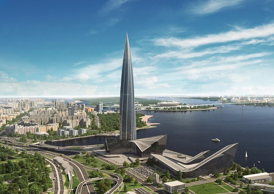 Lakhta Center tòa tháp cao nhất châu Âu