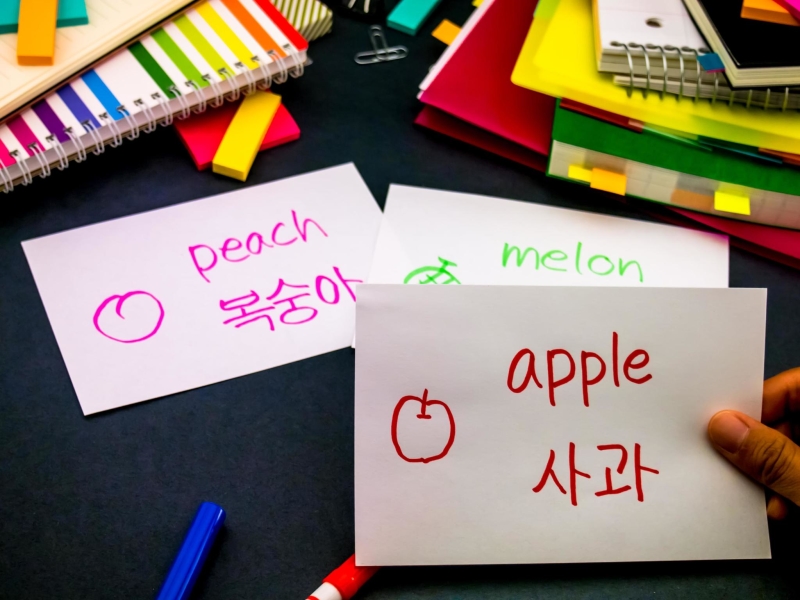 Cách học từ vựng tiếng Hàn hiệu quả