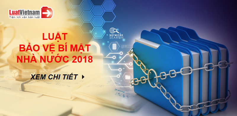 Luật Bảo vệ bí mật Nhà nước 2018, số 29/2018/QH14 mới nhất 2021