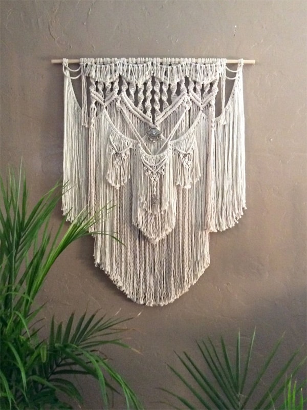 Macrame treo tường